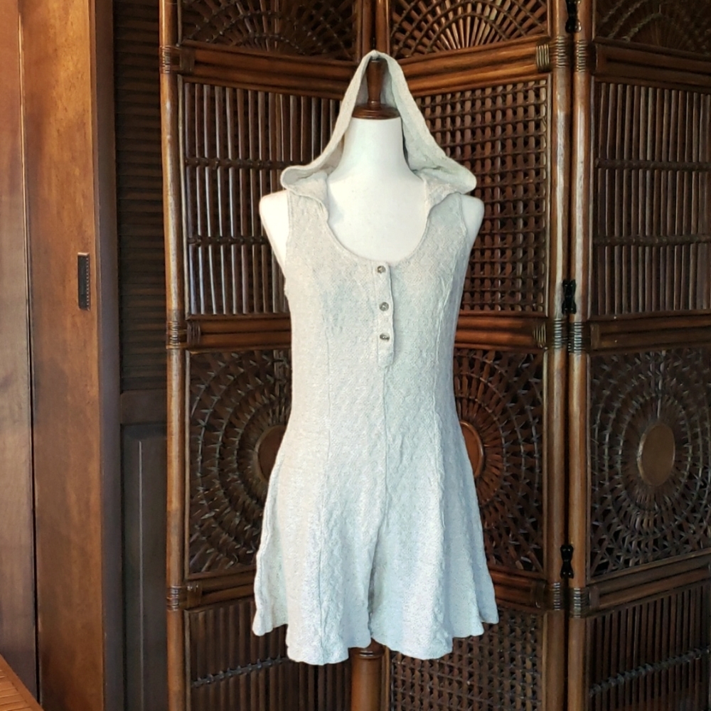 MOSSIMO Knit Beach Swim Cover-Up Romper LG